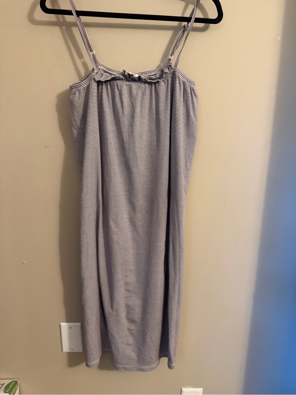 LAKE Pima Ruffle Nightgown